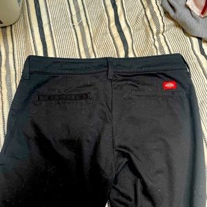 Black, women’s, Dickies work pants